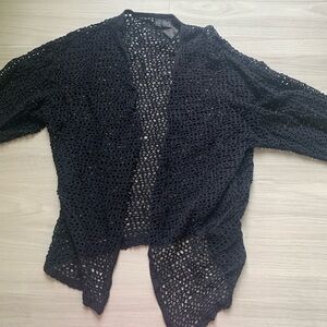 Vintage Boutique Europa Black Shrug / Cover Up / Cardigan 🖤
